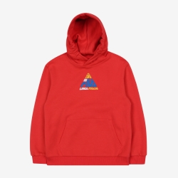 Fila Triangle Hooded - Tytön Poolopaita - VaaleanPunainen | FI-59062